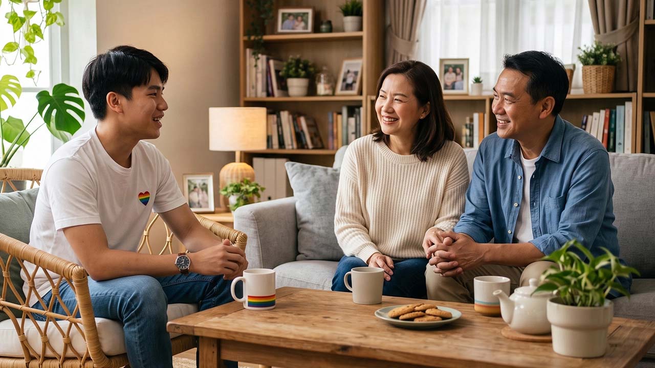 LGBTQ+ 出柜与家庭沟通